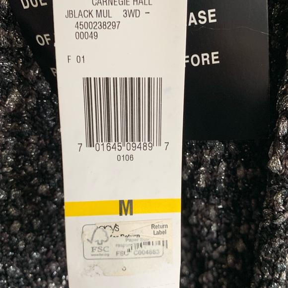 NWT Jones NY Collection Open Wear Cardigan Sweater - Picture 3 of 4